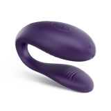 Unite Purple Rechargeable Waterproof Couples Vibrator - We-Vibe